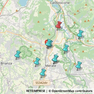 Mappa Via Roma, 23887 Olgiate Molgora LC, Italia (3.92545)
