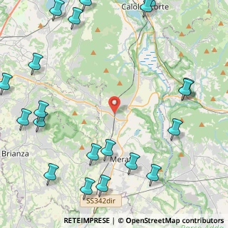 Mappa Via Roma, 23887 Olgiate Molgora LC, Italia (6.3765)
