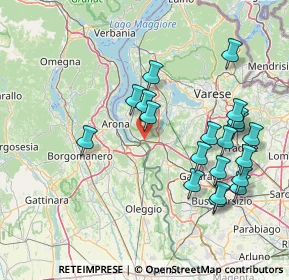 Mappa 21018 Sesto Calende VA, Italia (16.274)