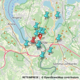 Mappa 21018 Sesto Calende VA, Italia (2.83846)