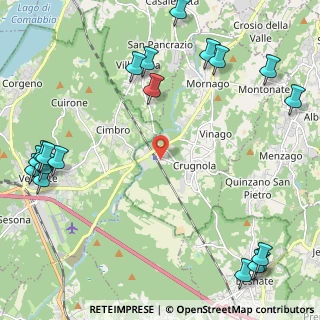 Mappa Via Mazzini, 21020 Mornago VA, Italia (3.261)