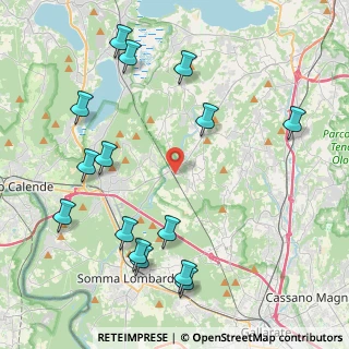 Mappa Via Mazzini, 21020 Mornago VA, Italia (5.004)