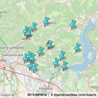 Mappa 24060 Vigano San Martino BG, Italia (7.99765)