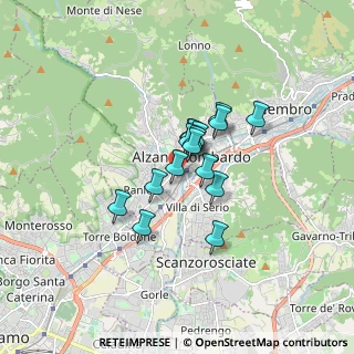 Mappa Via Emilia, 24022 Alzano Lombardo BG, Italia (1.035)