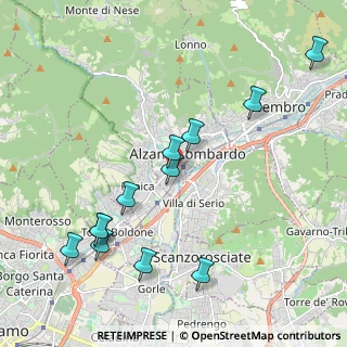 Mappa Via Emilia, 24022 Alzano Lombardo BG, Italia (2.22667)