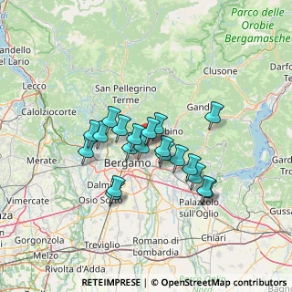 Mappa Via Emilia, 24022 Alzano Lombardo BG, Italia (10.3505)