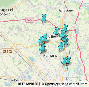 Mappa Via Postumia, 31050 Ponzano Veneto TV, Italia (2.84462)