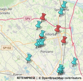 Mappa Via Postumia, 31050 Ponzano Veneto TV, Italia (4.236)