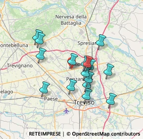 Mappa Via Postumia, 31050 Ponzano Veneto TV, Italia (6.12063)