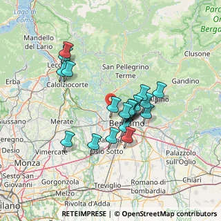 Mappa Via Monte Grappa, 24030 Paladina BG, Italia (11.379)