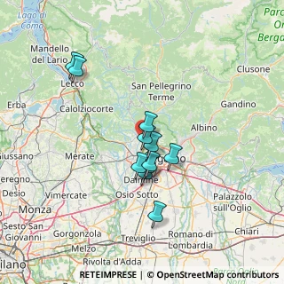 Mappa Via Monte Grappa, 24030 Paladina BG, Italia (11.00364)