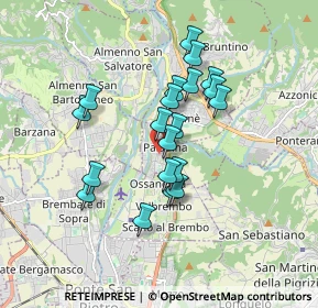 Mappa 24030 Paladina BG, Italia (1.424)