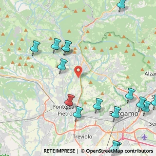 Mappa Via Monte Grappa, 24030 Paladina BG, Italia (6.46353)