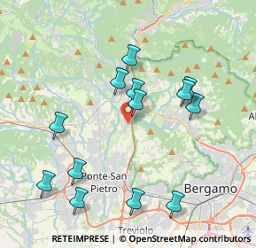 Mappa 24030 Paladina BG, Italia (3.98308)