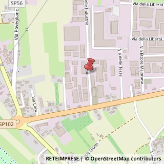 Mappa Via delle Industrie, 11, 31050 Ponzano TV, Italia, 31050 Povegliano, Treviso (Veneto)