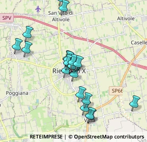 Mappa Via Pietro Bembo, 31039 Riese Pio X TV, Italia (1.7125)