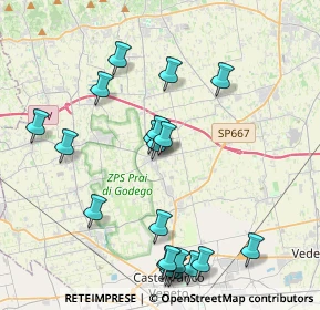 Mappa Via Pietro Bembo, 31039 Riese Pio X TV, Italia (4.399)