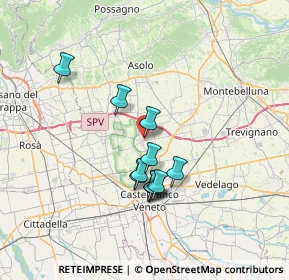 Mappa Via Pietro Bembo, 31039 Riese Pio X TV, Italia (5.68818)