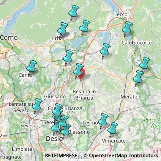 Mappa Via Roma, 20838 Renate MB, Italia (10.46)