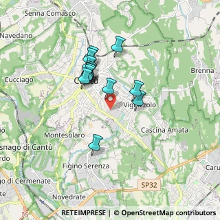 Mappa Via Monte S. Primo, 22063 Cantù CO, Italia (1.41643)