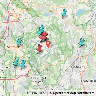 Mappa Via Monte S. Primo, 22063 Cantù CO, Italia (3.44769)