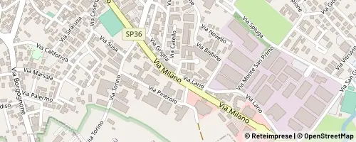 Mappa Cantù