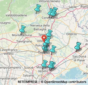 Mappa 31050 Villorba TV, Italia (14.68875)