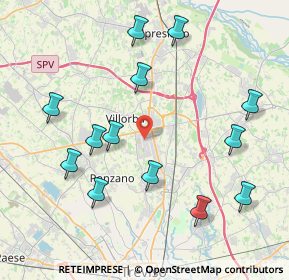 Mappa 31050 Villorba TV, Italia (4.38308)