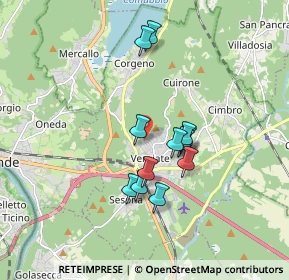 Mappa Via S. Ambrogio, 21029 Vergiate VA, Italia (1.42333)