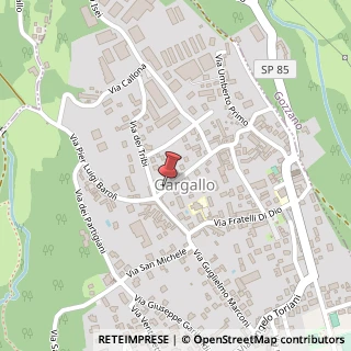 Mappa Via XXV Aprile, 60, 28010 Gargallo, Novara (Piemonte)