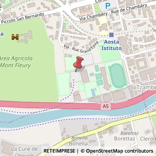 Mappa Corso Lancieri di Aosta, 11100 Aosta AO, Italia, 11100 Aosta, Aosta (Valle d'Aosta)
