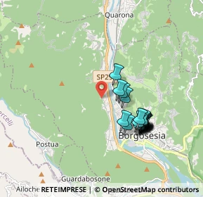 Mappa Via Calco, 13011 Borgosesia VC, Italia (1.6575)