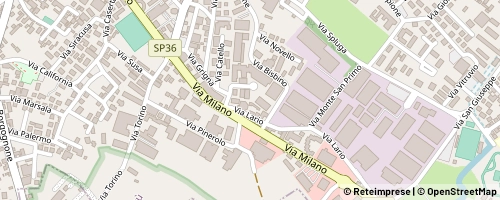 Mappa Cantù
