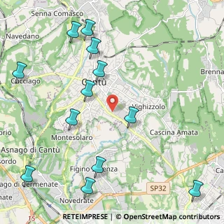 Mappa Via Legnone, 22063 Cantù CO, Italia (2.67917)