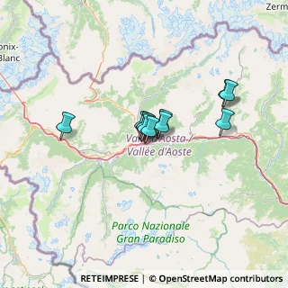 Mappa Frazione Plan Felinaz, 11020 Aosta AO, Italia (8.23455)
