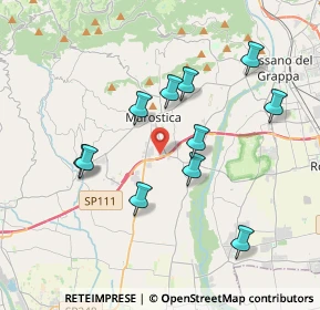 Mappa Via SS248, 36063 Marostica VI, Italia (3.55273)