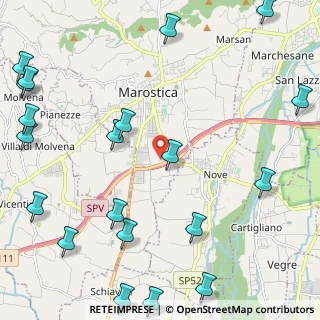 Mappa Via SS248, 36063 Marostica VI, Italia (3.2115)