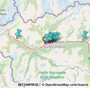 Mappa Frazione la Grenade, 11010 Sarre AO, Italia (12.60273)