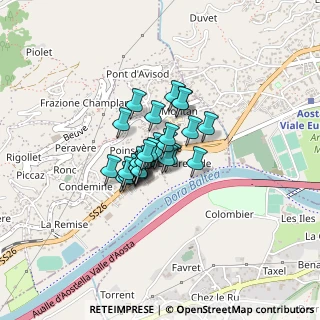 Mappa Frazione la Grenade, 11010 Sarre AO, Italia (0.20333)