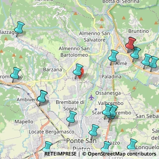 Mappa Via Cabarile, 24030 Brembate di sopra BG, Italia (3.10105)