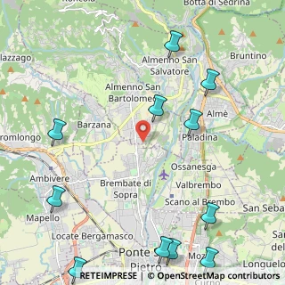Mappa Via Cabarile, 24030 Brembate di sopra BG, Italia (3.00455)
