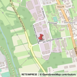 Mappa Via Martiri delle Foibe, 7, 28024 Gozzano, Novara (Piemonte)