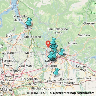Mappa Via Pietro Ruggeri, 24030 Brembate di sopra BG, Italia (11.33636)