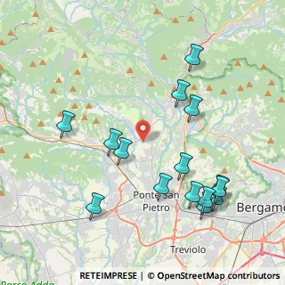 Mappa Via Pietro Ruggeri, 24030 Brembate di sopra BG, Italia (4.41267)