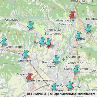 Mappa Via Pietro Ruggeri, 24030 Brembate di sopra BG, Italia (2.71308)
