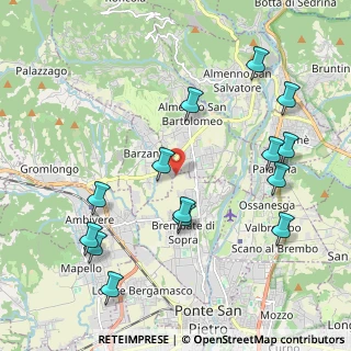 Mappa Via Pietro Ruggeri, 24030 Brembate di sopra BG, Italia (2.32929)