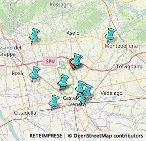 Mappa Piazza Pio X, 31039 Riese Pio X TV, Italia (6.28818)