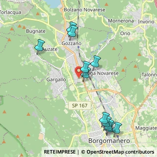 Mappa Via Tommaso Cagnola, 28024 Gozzano NO, Italia (2.29273)