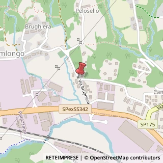 Mappa Via Brughiera, 5, 24030 Palazzago, Bergamo (Lombardia)