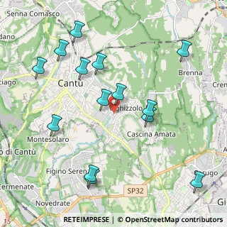 Mappa Via Cartesio, 22063 Cantù CO, Italia (2.26429)